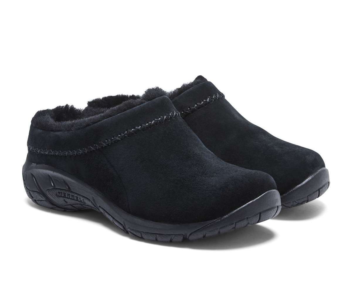 Merrell Women's Encore Ice 4 Fleece Lining Moc J002028 Black