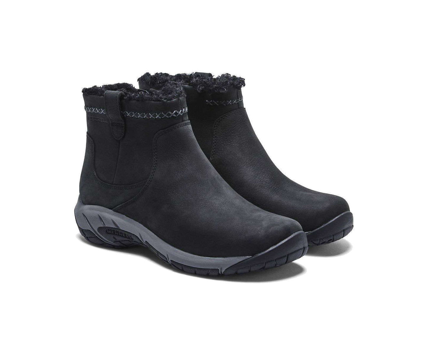 MERRELL Women's Encore 4 Bluff Zip Polar Waterproof Bootie J003616 Black
