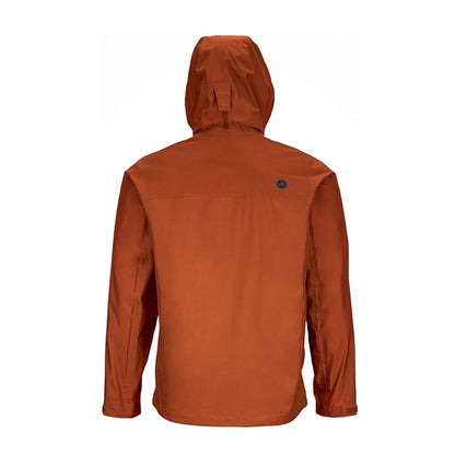 Marmot Men's PreCip Waterproof Rain Jacket - Dark Rust