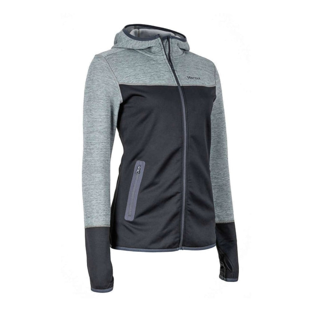 Marmot Women's Sirona Hoodie - Black/Dark Steel