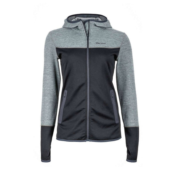 Marmot Women's Sirona Hoodie - Black/Dark Steel
