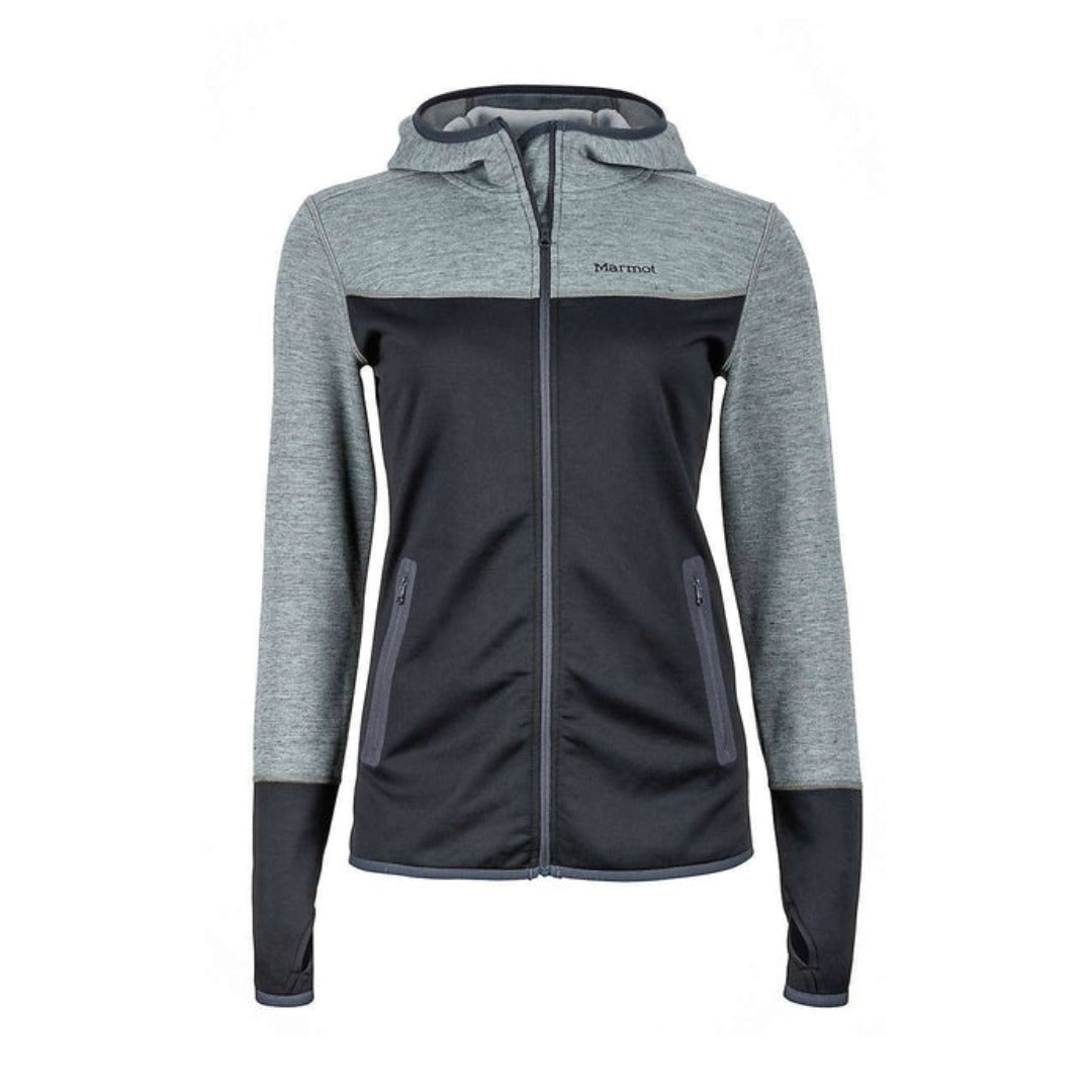 Marmot Women's Sirona Hoodie - Black/Dark Steel