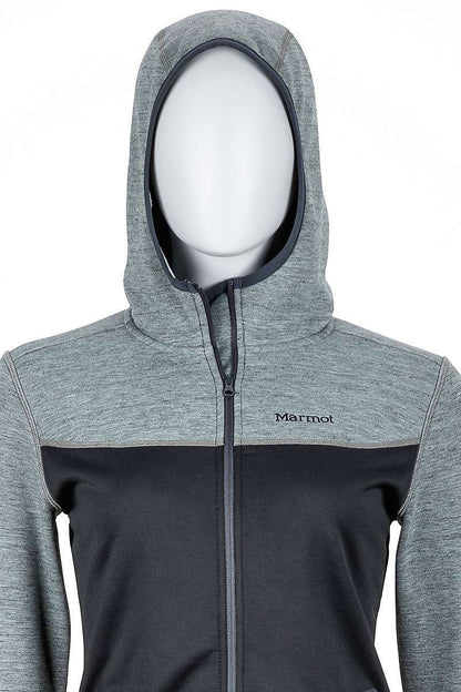 Marmot Women's Sirona Hoodie #89170 Black/Dark Steel