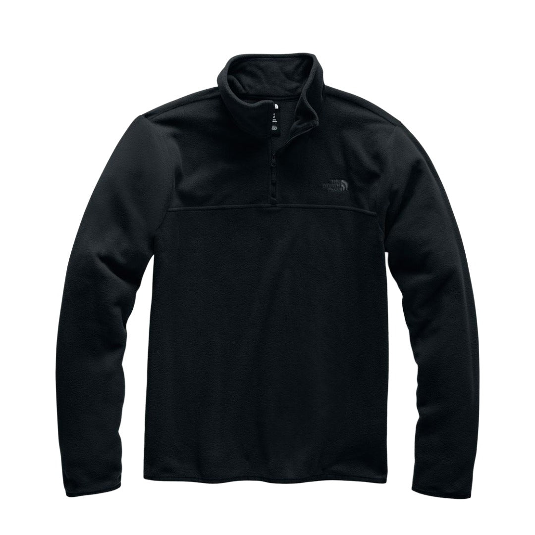 The North Face Men's TKA Glacier 1/4 Zip Pullover - TNF Black