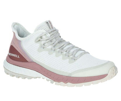 Merrell Women's Bravada Hiking Shoes J034634 BWomen's lightweight hiking shoes featuring a breathable mesh and synthetic upper, lace-up closure, cushioned midsole, flexible construction, and durable traction outsolelack/Gecko