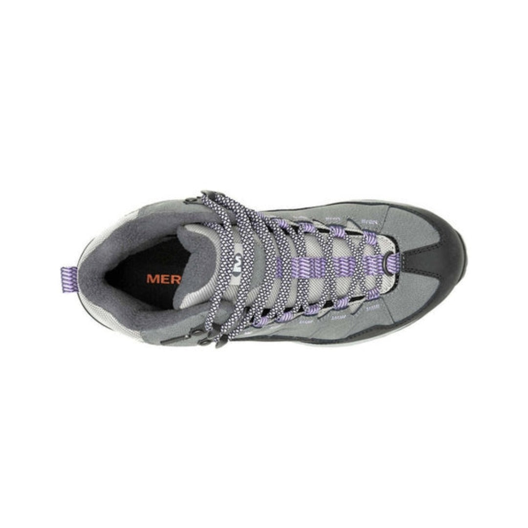 Merrell Women's Thermo Chill Mid Waterproof Boots - Charcoal/Flora