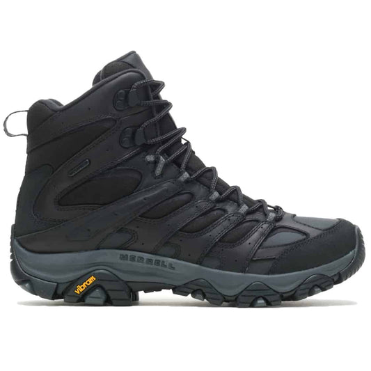 Men's tall insulated waterproof winter boots featuring a durable upper, lace-up closure, cushioned midsole, extended shaft, and rugged traction outsole