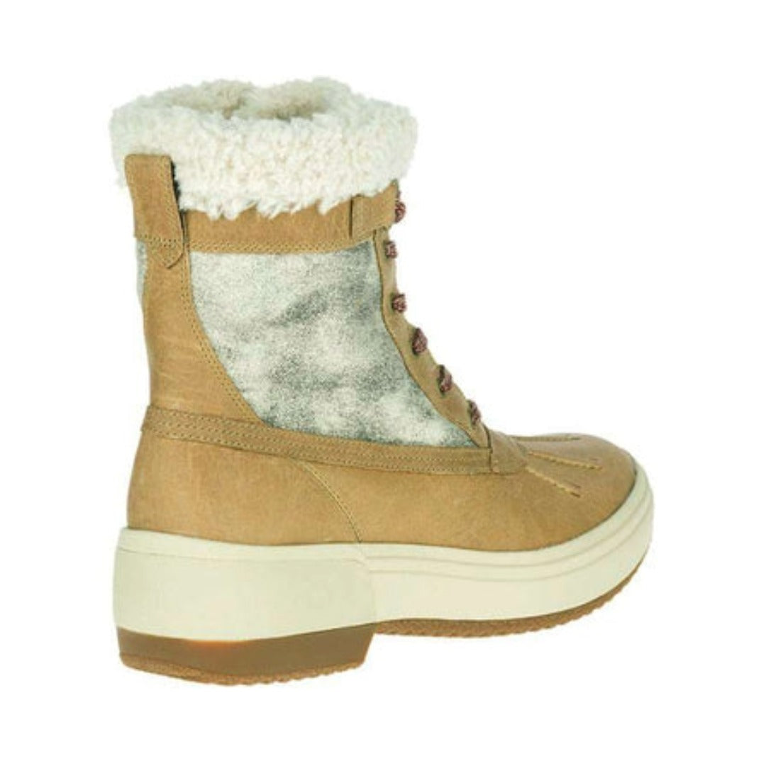 Merrell Women's Haven Mid Lace Polar Waterproof Boots - Camel