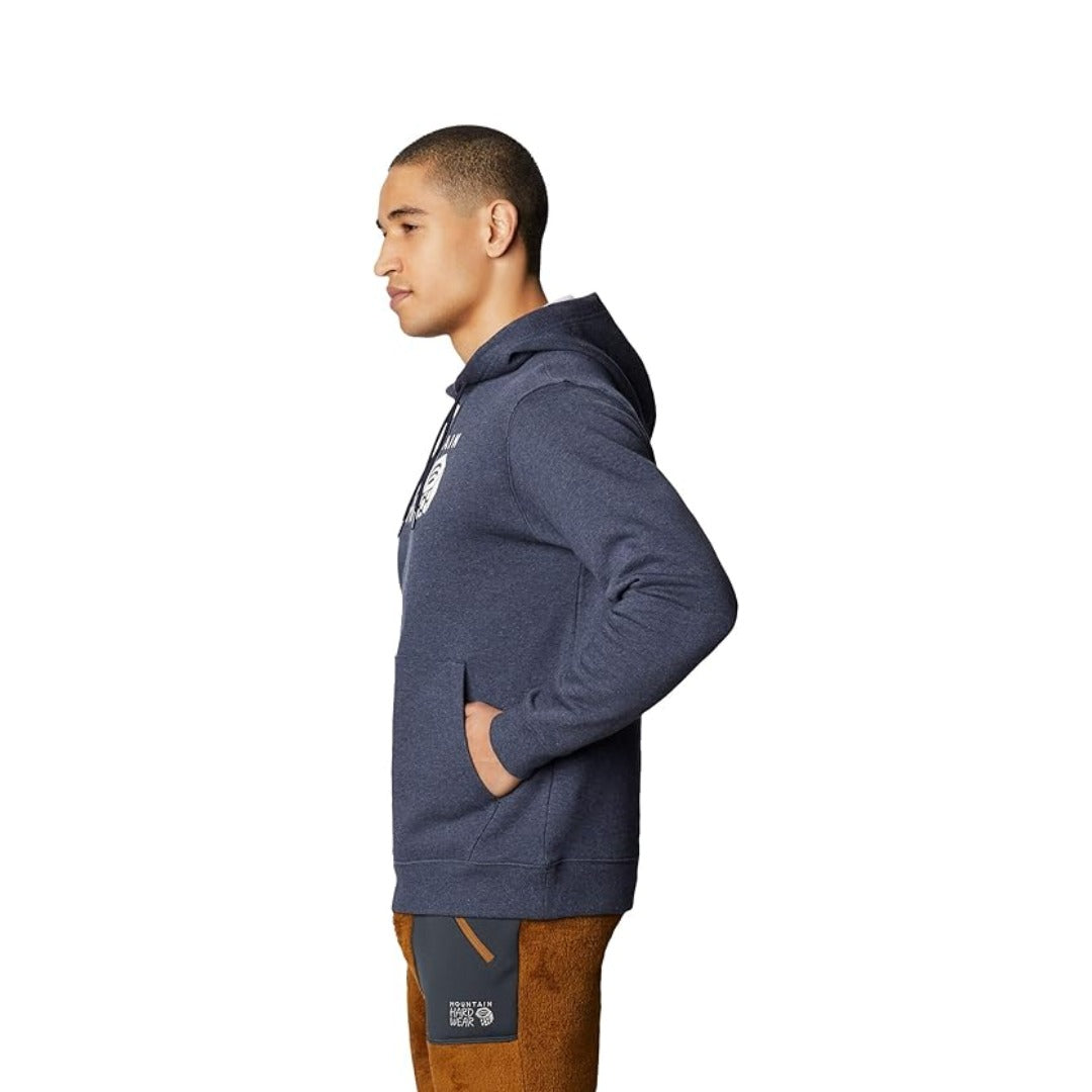 Mountain Hardwear Logo™ Pullover Hoodie - Heather Dark Zinc