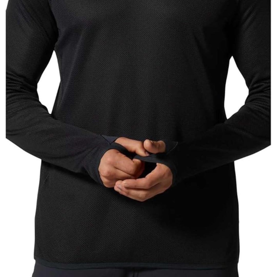 Mountain Hardwear Men's AirMesh Hoodie - Dark Storm