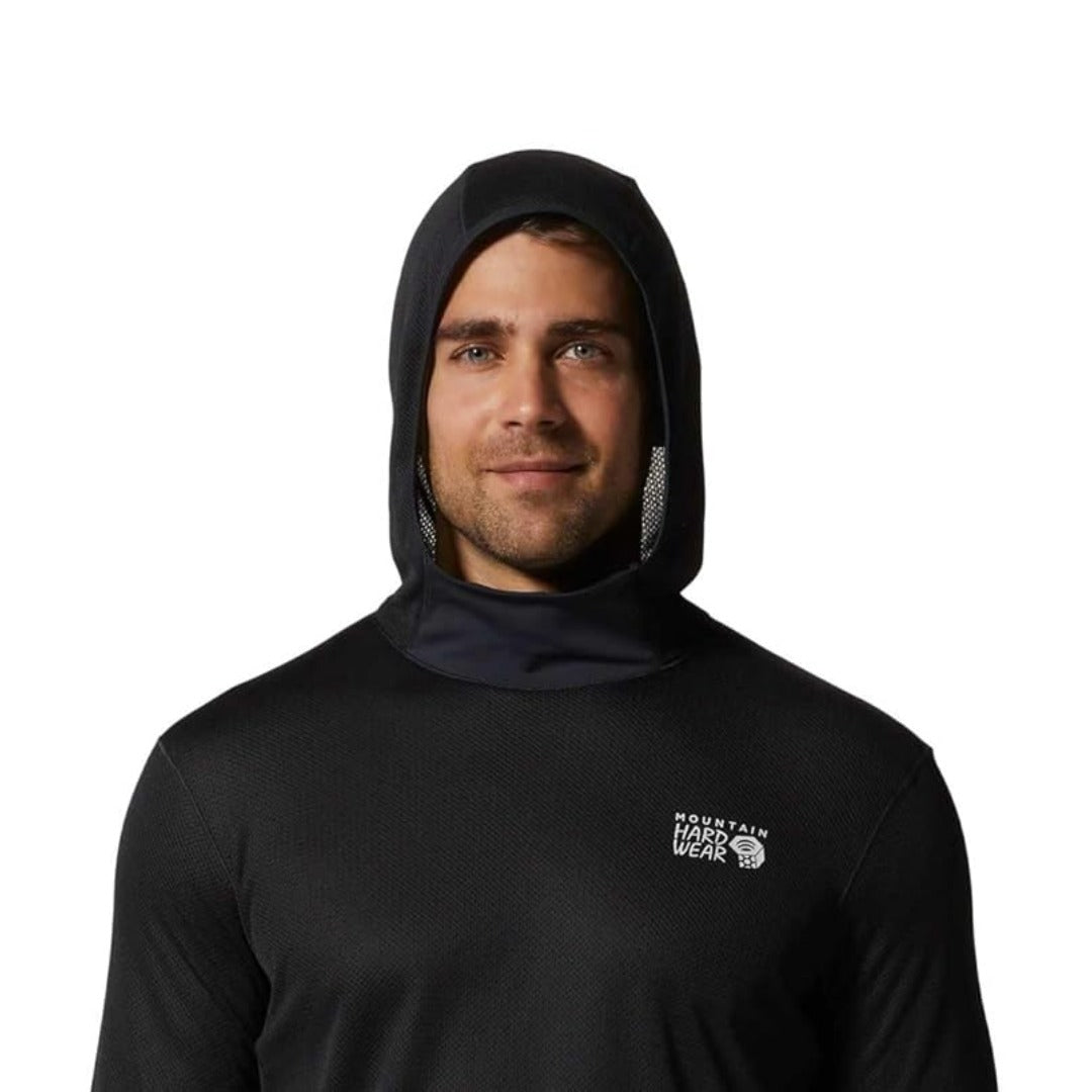 Mountain Hardwear Men's AirMesh Hoodie - Dark Storm