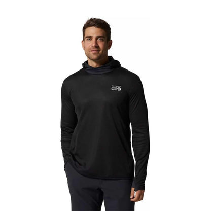 Mountain Hardwear Men's AirMesh Hoodie - Dark Storm