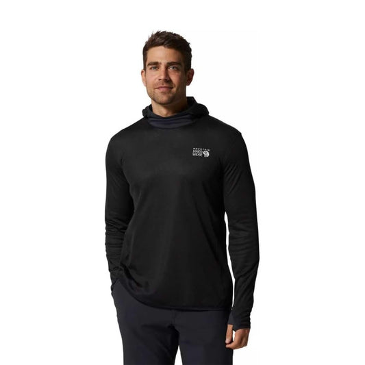 Mountain Hardwear Men's AirMesh Hoodie - Dark Storm