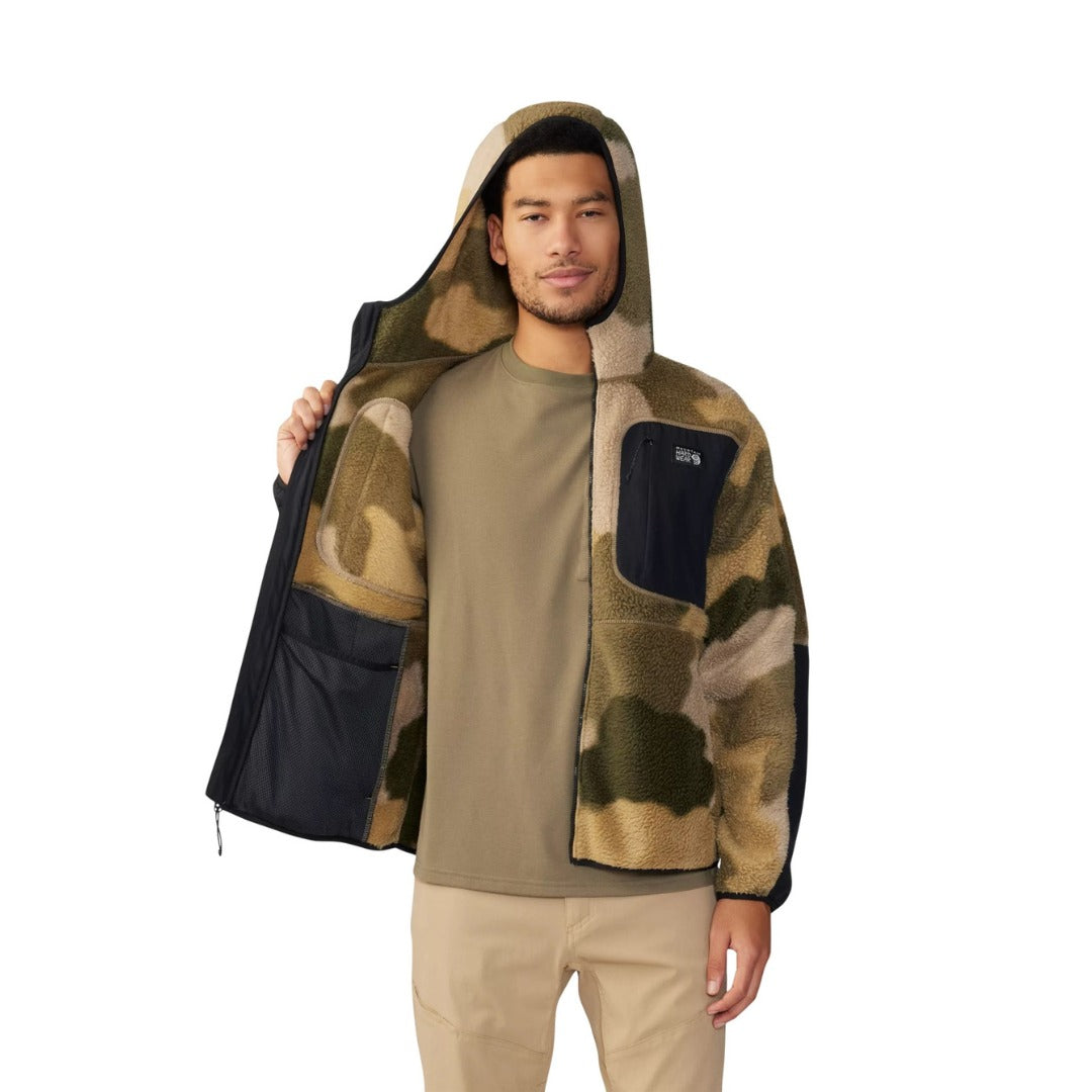 Mountain Hardwear Men's HiCamp Fleece Hoody - CAMO