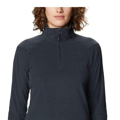 Mountain Hardwear Women's Microchill 2.0 Zip Pullover - Dark Storm