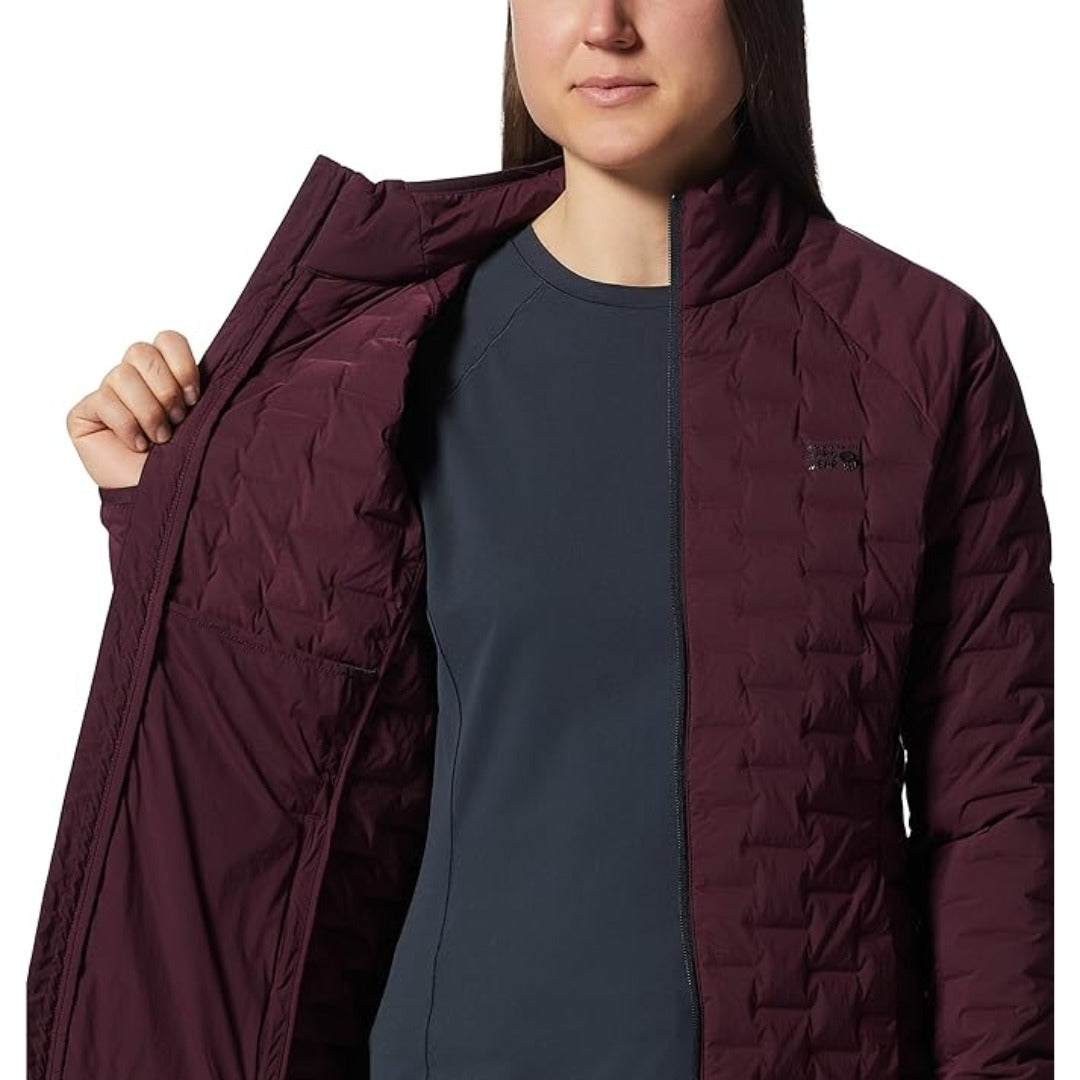 Mountain Hardwear Women's StretchDown Light Jacket - Cocoa Red