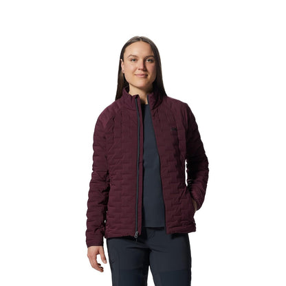 Mountain Hardwear Women's StretchDown Light Jacket - Cocoa Red