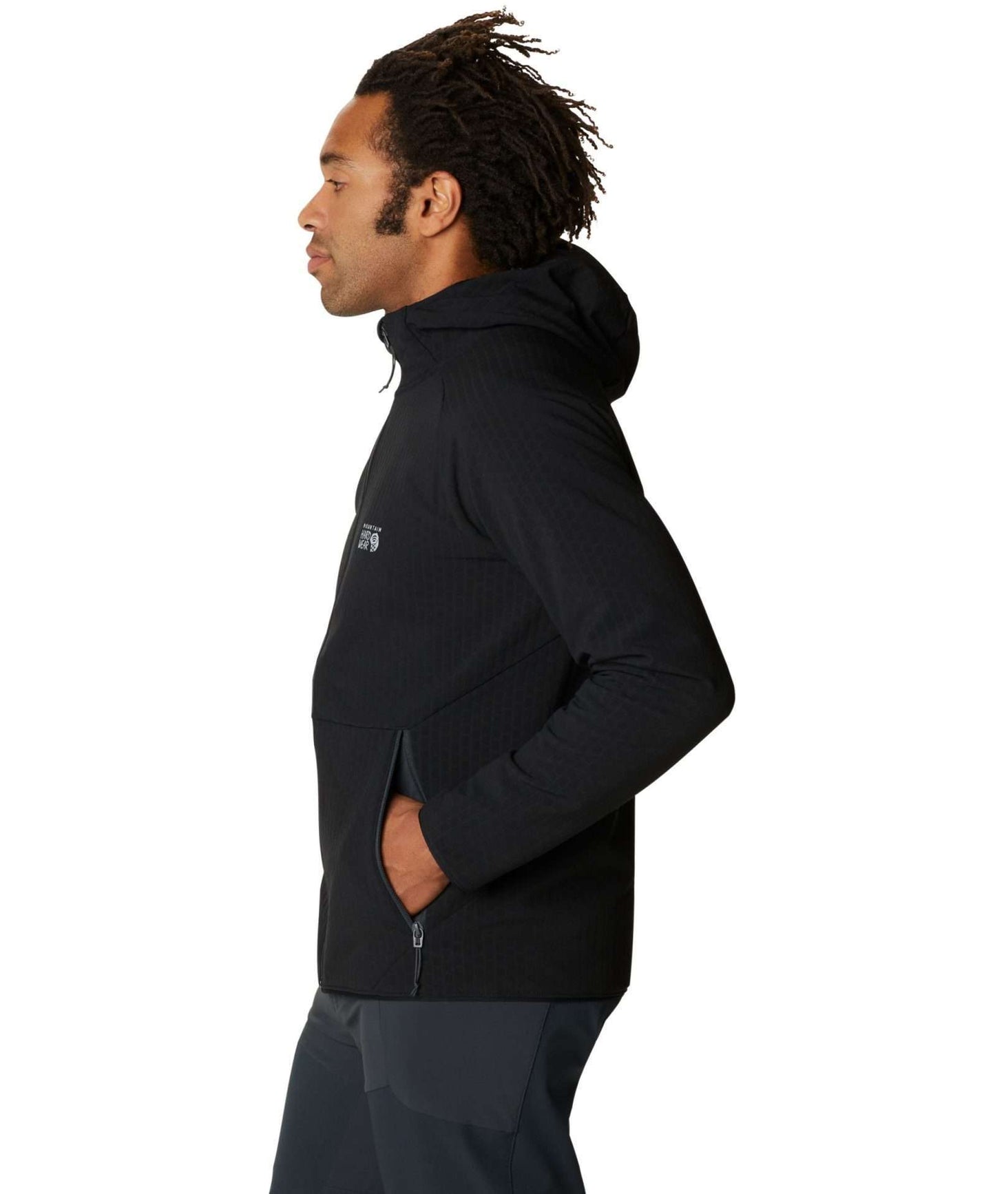 Mountain Hardwear Men's Keele™ Grid Hoody #1940751-010 Black