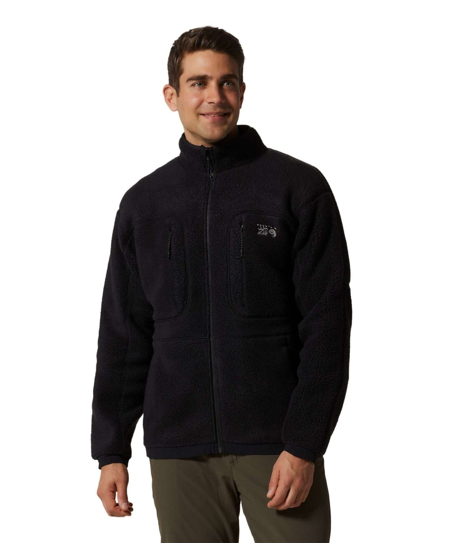 Mountain Hardwear Men's Southpass™ Fleece Full Zip #1957211-397 Stone Green Geoland 3