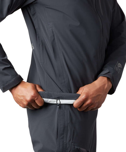 Mountain Hardwear Men's Stretch Ozonic Jacket #1765071-004 Dark Storm