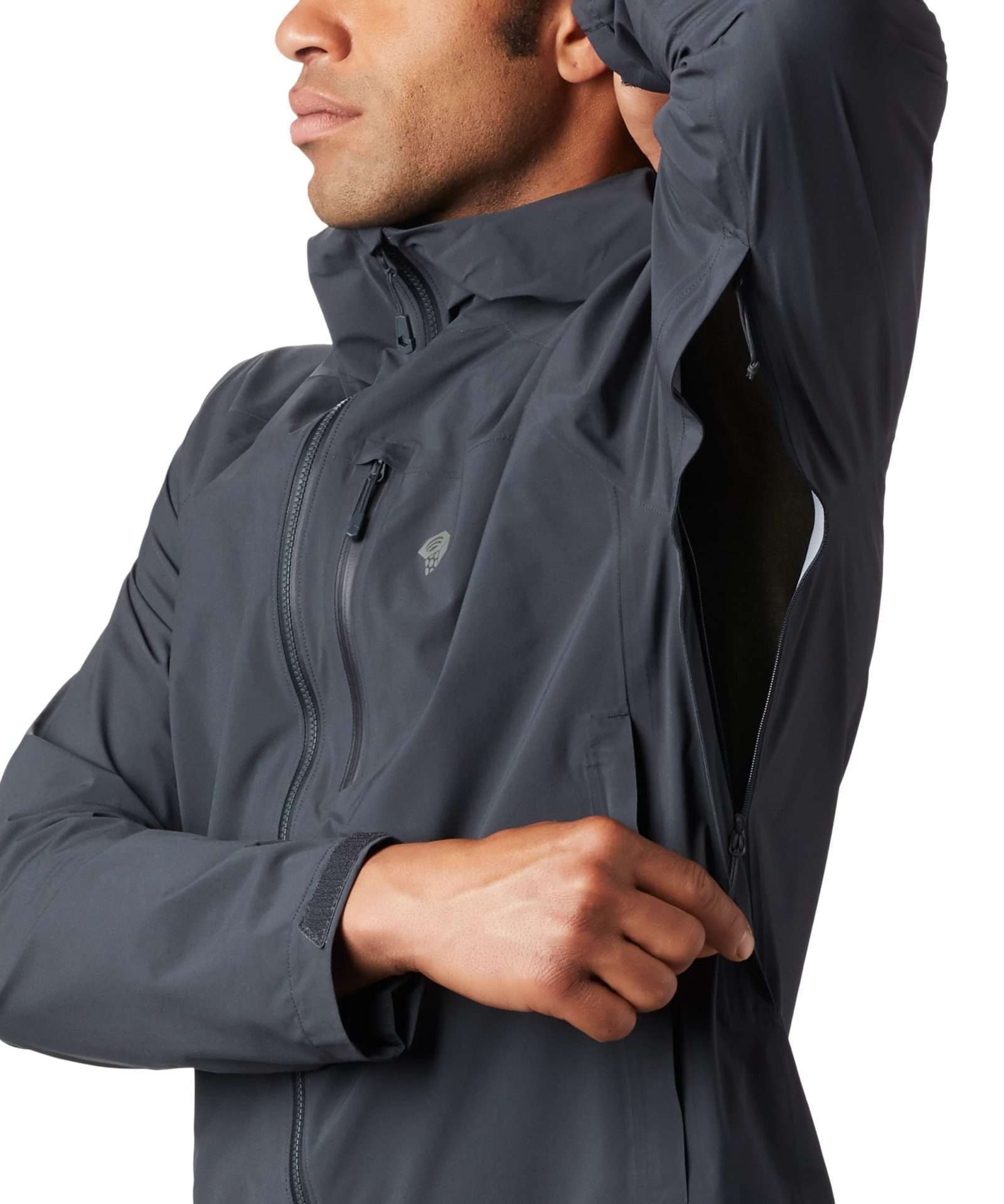Mountain Hardwear Men's Stretch Ozonic Jacket #1765071-004 Dark Storm
