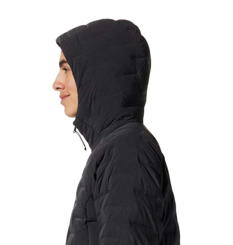Mountain Hardwear Men's Stretchdown™ Hoody #1942911-004 Dark Storm Heather