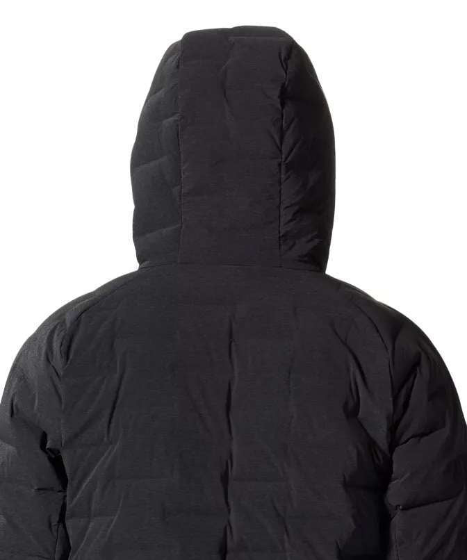 Mountain Hardwear Men's Stretchdown™ Hoody #1942911-004 Dark Storm Heather