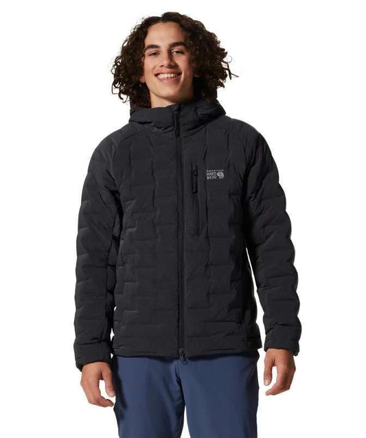 Mountain Hardwear Men's Stretchdown™ Hoody #1942911-004 Dark Storm Heather