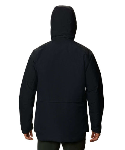 Mountain Hardwear Men's Summit Shadow™ Hooded Down Jacket - Black