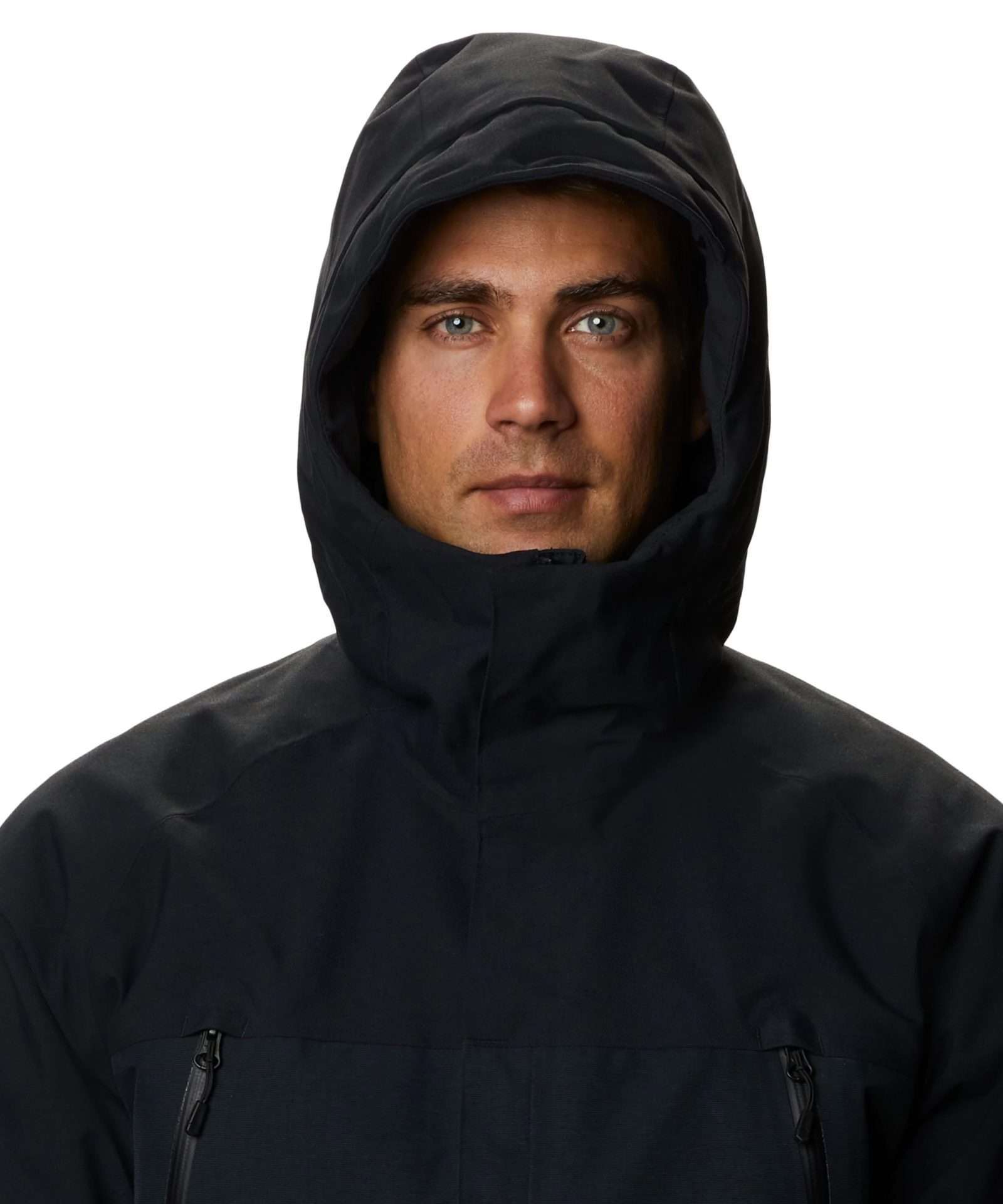 Mountain Hardwear Men's Summit Shadow™ Hooded Down Jacket - Black