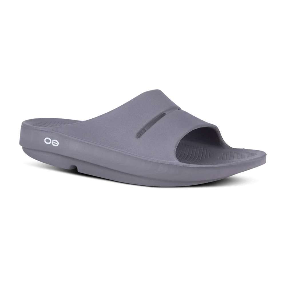 OOFOS Unisex Ooahh Slide Sandal - Slate