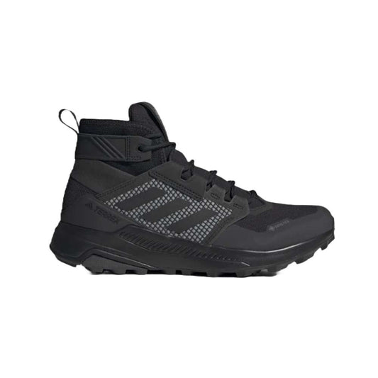 A pair of adidas Men's TERREX TRAILMAKER MID GORE-TEX HIKING SHOES - rugged and waterproof footwear for outdoor exploration