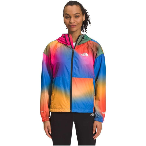 The North Face Women's Hydrenaline Jacket 2000 in Super Sonic Blue Gradient Print