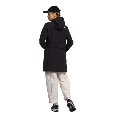The North Face Women’s Shelbe Raschel Parka, wind-resistant and water-repellent with soft fleece lining for warmth and comfort.