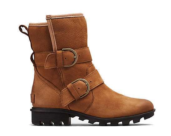 Phoenix Moto Cozy Shearling Boot #NL3411-224 Brown