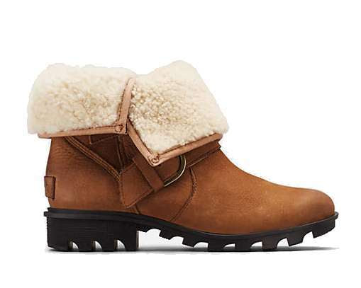 Phoenix Moto Cozy Shearling Boot #NL3411-224 Brown