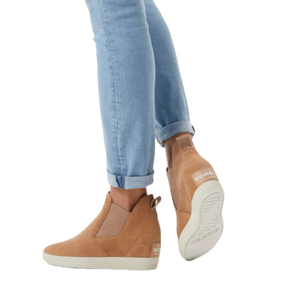 Sorel Women's Out N About Slip-On Wedge Boot, combining style and comfort for any occasion.