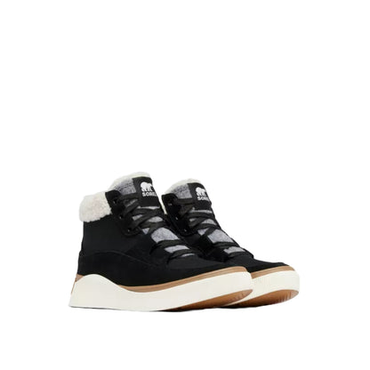 Sorel Out N About™ IV Mid Waterproof Sneaker, featuring waterproof construction and modern design for comfort and protection in wet conditions.