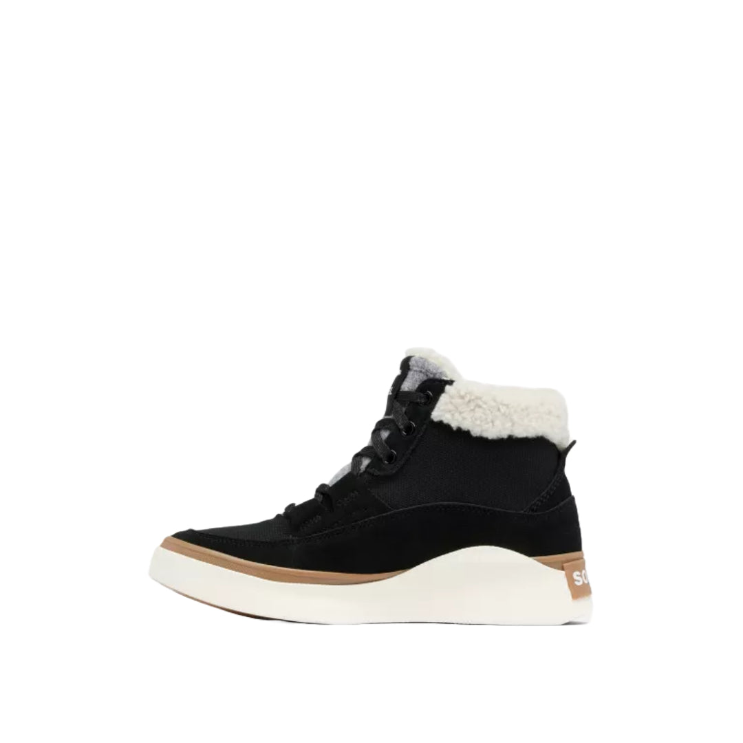 Sorel Out N About™ IV Mid Waterproof Sneaker, featuring waterproof construction and modern design for comfort and protection in wet conditions.