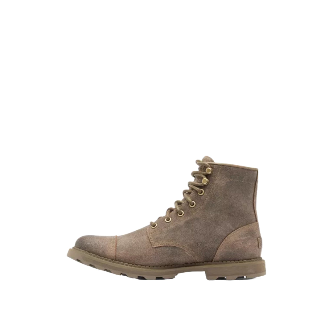 Sorel Men's Madson II Chore Waterproof Boot designed for durability and comfort with a sleek waterproof finish and rugged outsole.