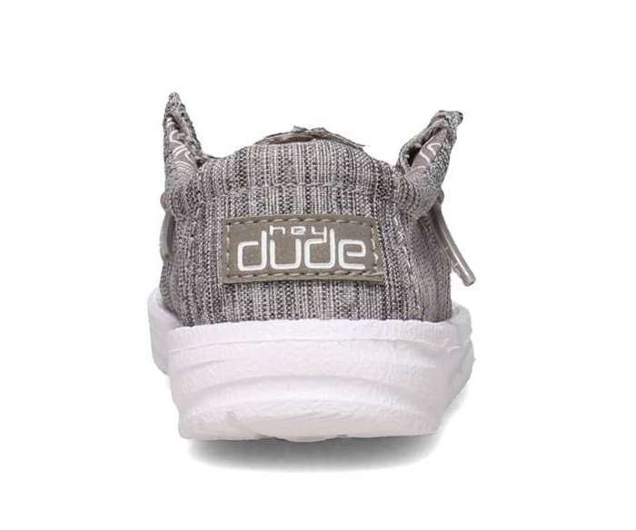 Hey Dude Wally Toddler Shoes 160010704 Linen Stone