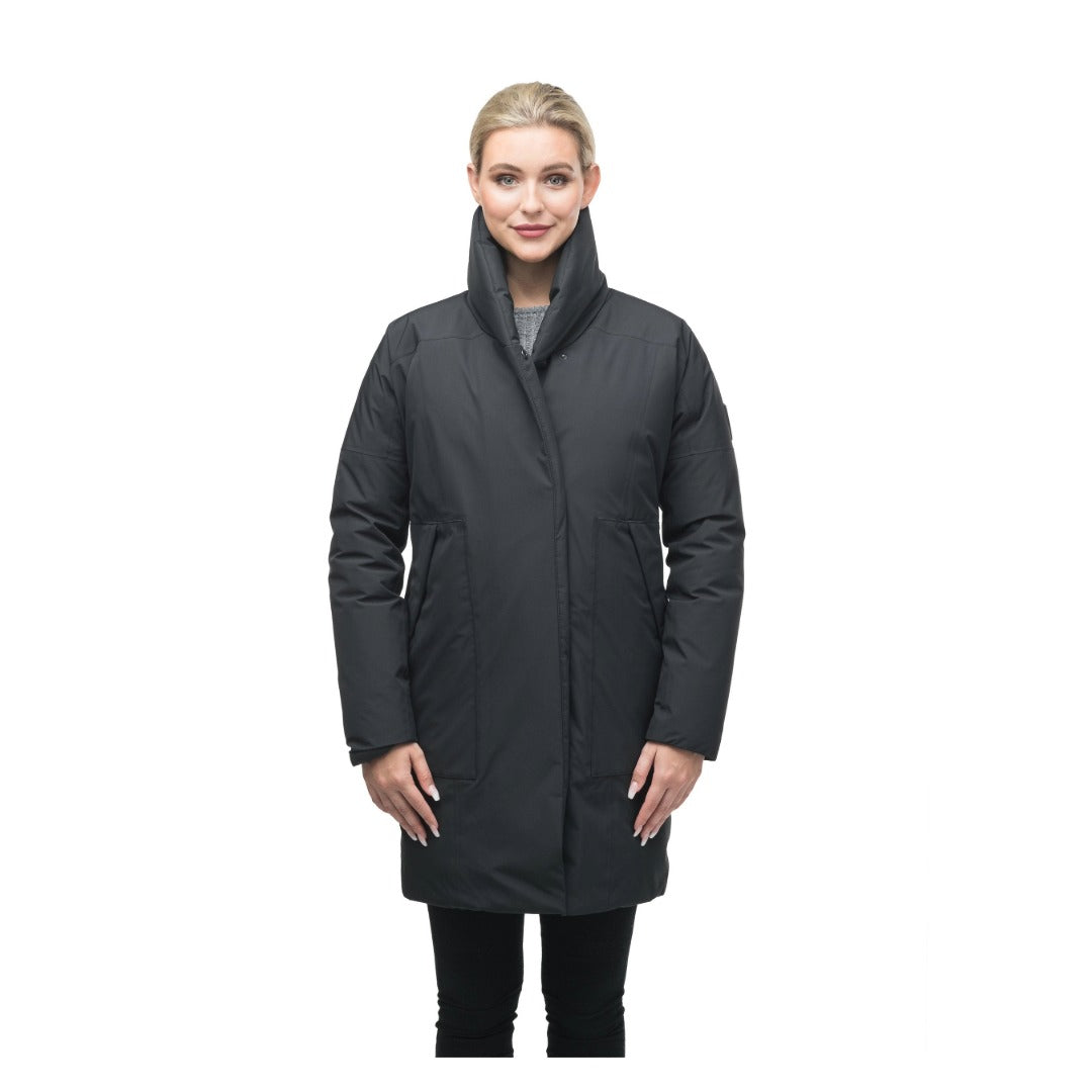 Nobis Alana Women's Cocoon Coat - Black