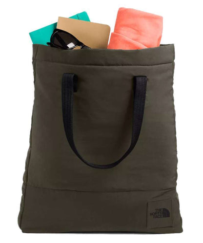 The North Face City Voyager Tote (New Taupe Green/TNF Black)