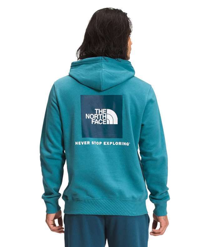 North Face Men's BOX NSE Pull Over Hoodie #NF0A47614Y3 Storm Blue