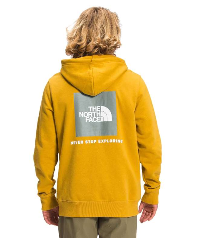 North Face Men's BOX NSE Pull Over Hoodie #NF0A4761H9D Arrowwood Yellow