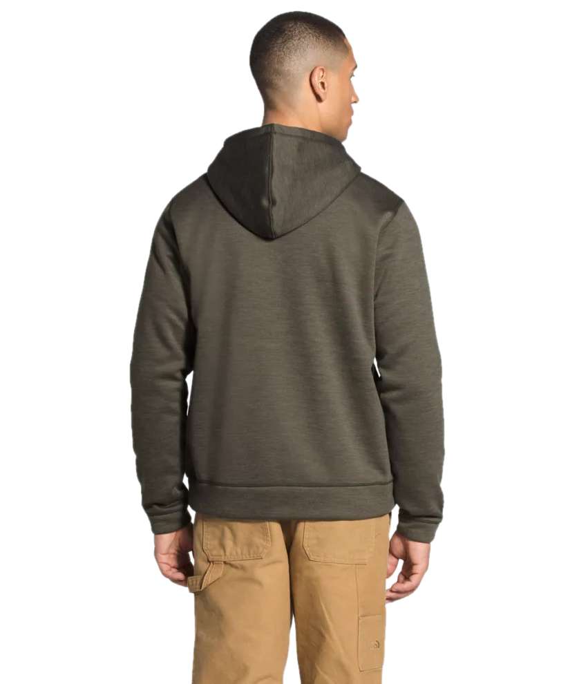The North Face Men's Sherpa Patrol Full Zip Hoodie (New Taupe Green White Heather)
