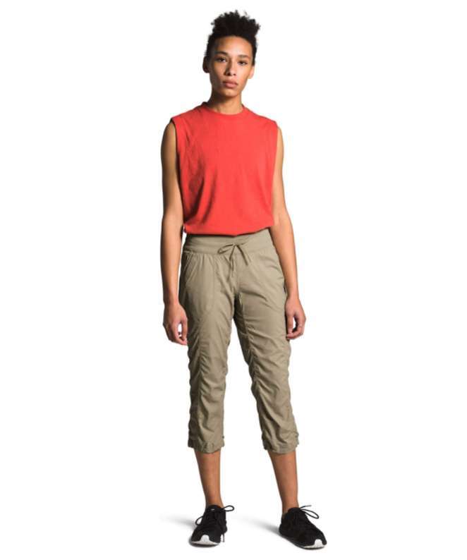 North Face Women's Aphrodite 2.0 Capri Pant #NF0A2U06ZDL (Twill Beige)