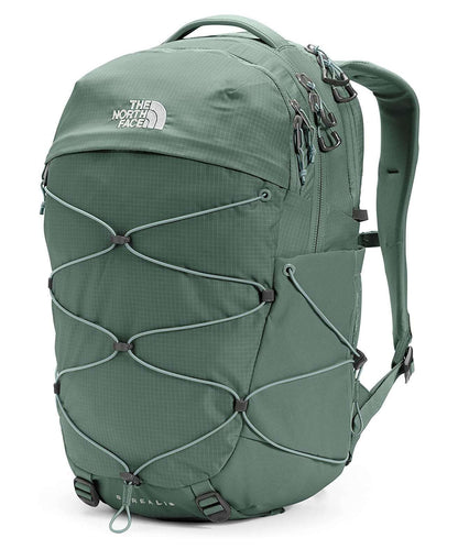 North Face Women's Borealis Backpack #NF0A52SI17N Laurel Wreath Green Silver Blue
