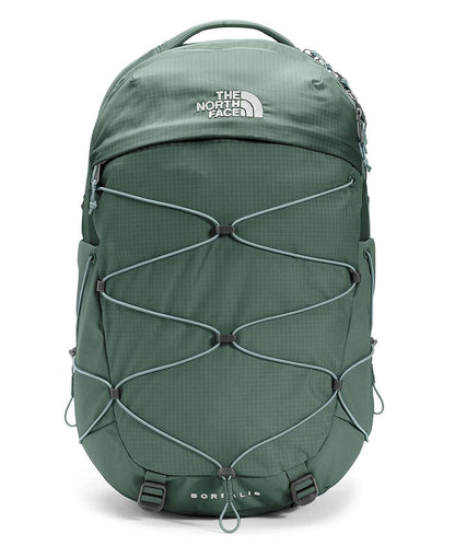 North Face Women's Borealis Backpack #NF0A52SI17N Laurel Wreath Green Silver Blue