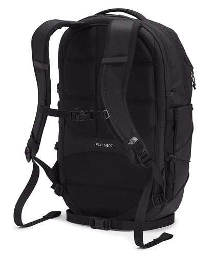 North Face Women's Borealis Backpack #NF0A52SIWBW TNF Black Heather Burnt Coral Metallic
